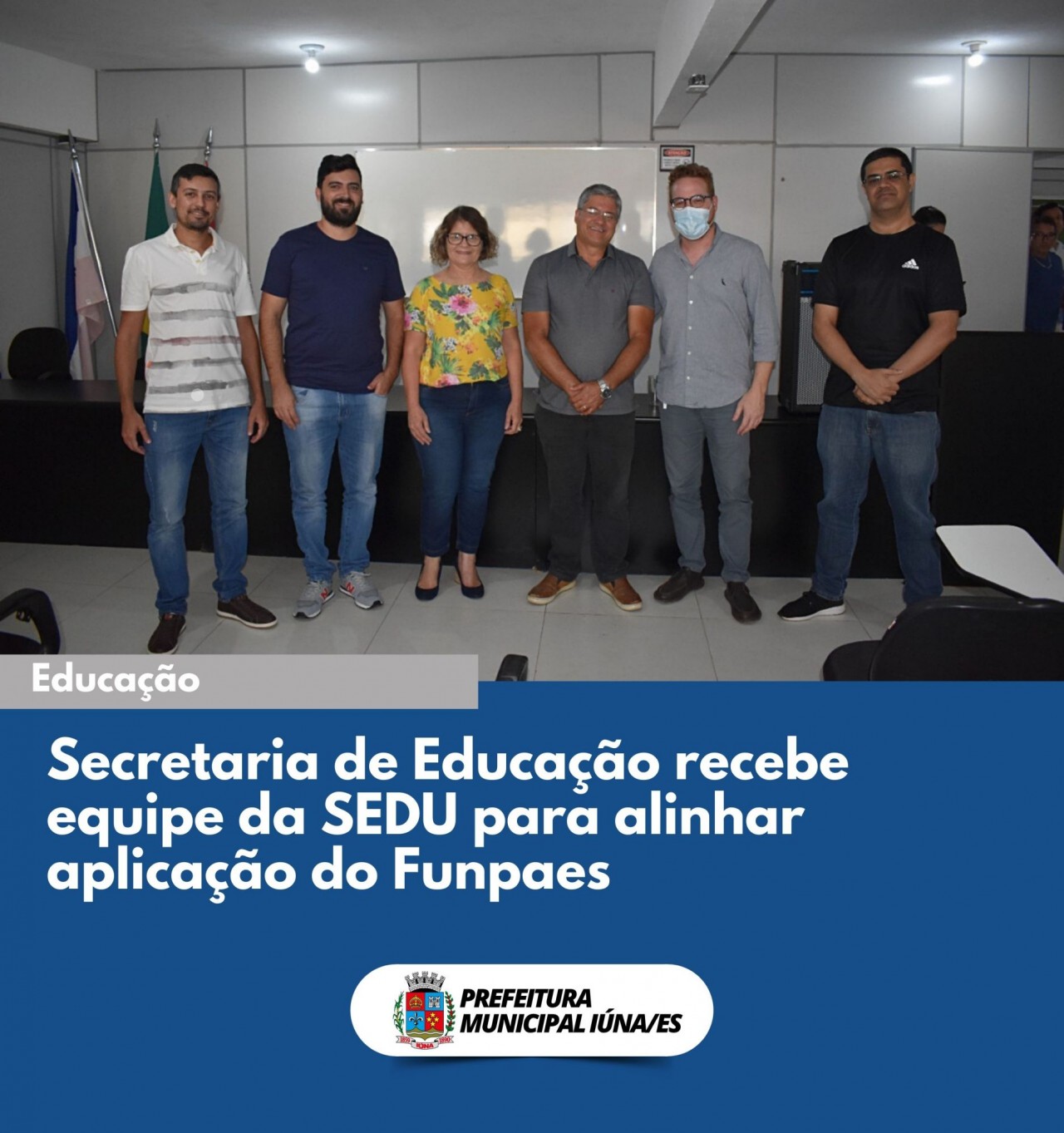 Secretaria de Educação recebe equipe da SEDU para alinhar aplicação do Funpaes
