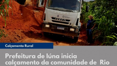 OBRA 84 - região de Rio Claro recebe calçamento rural