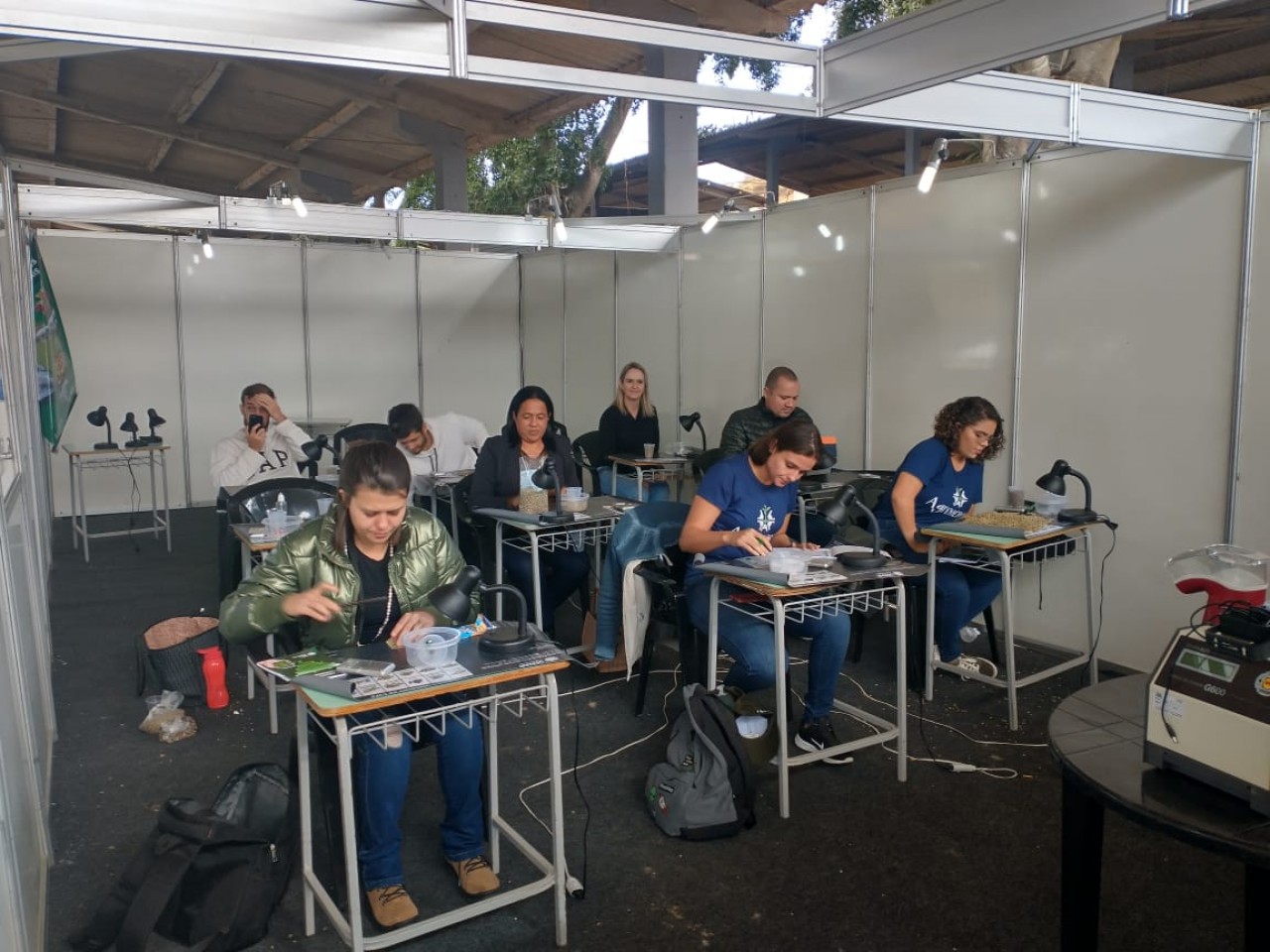 Classificação de Café, o curso do SENAR forma novos alunos em Iúna