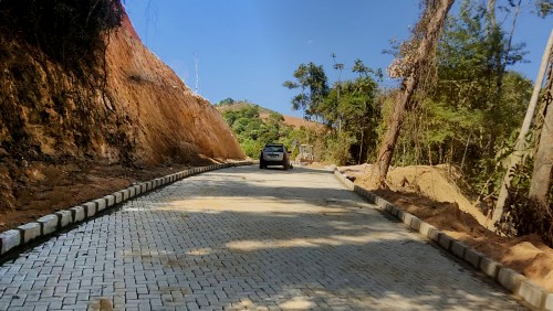 Programa Novos Caminhos para Iúna, mais uma pavimentação concluída