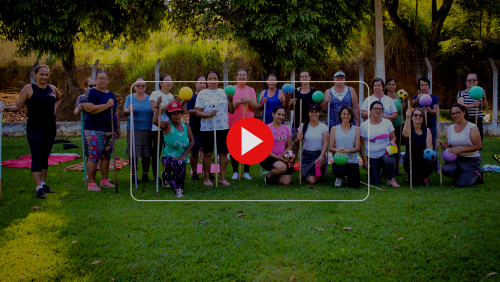 Mulheres participam de grupos de fisioterapia gratuitos em Iúna