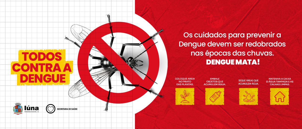 Cuidados com a Dengue devem ser maiores na época das chuvas